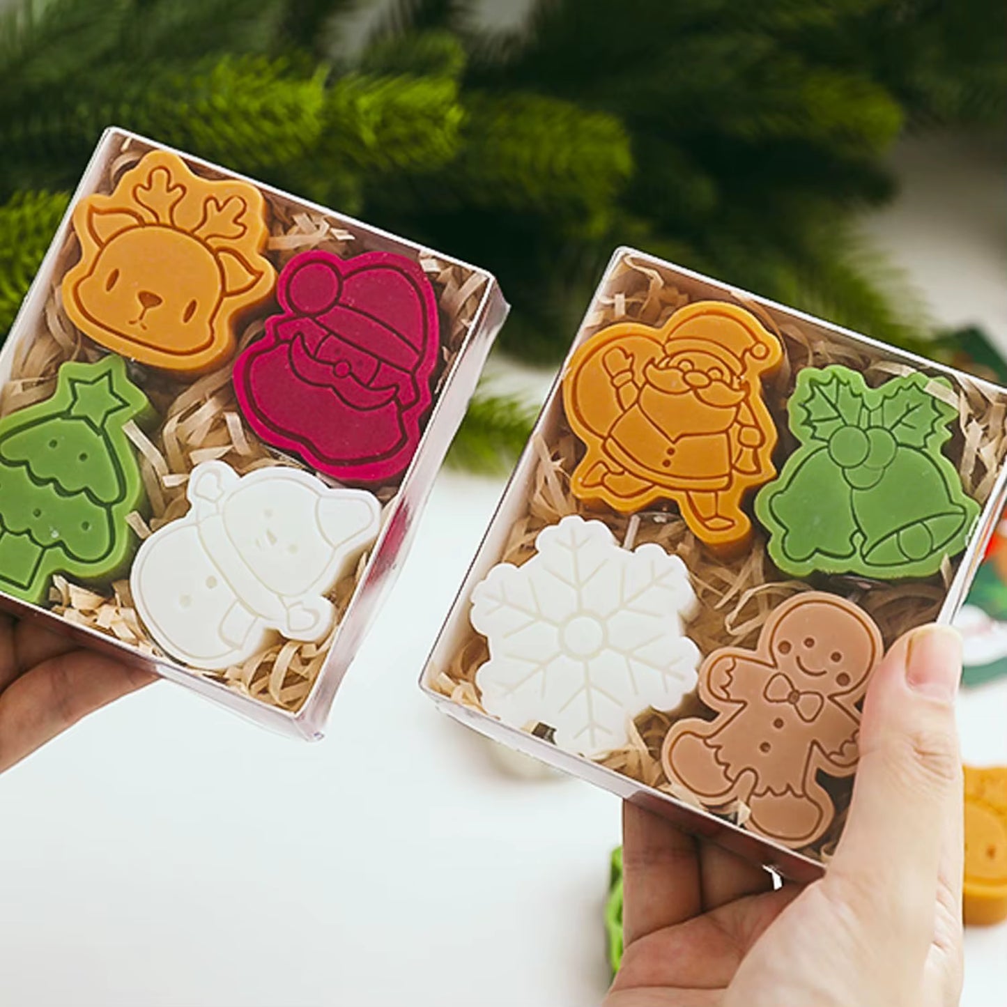 Christmas Candles Set