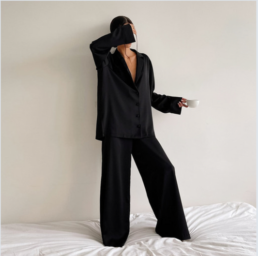 Satin Loungewear Sleep Set
