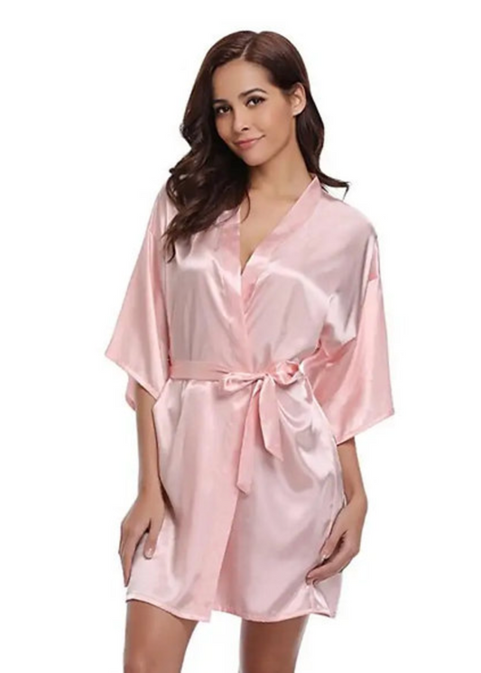 Silk Robe Dressing Gown