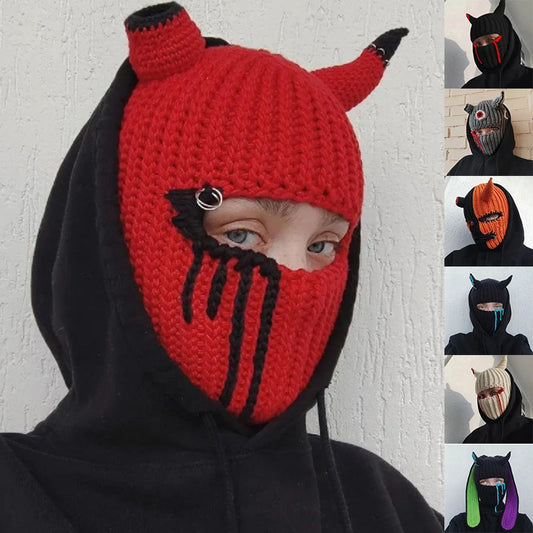 Winter Halloween style Beanie Hat