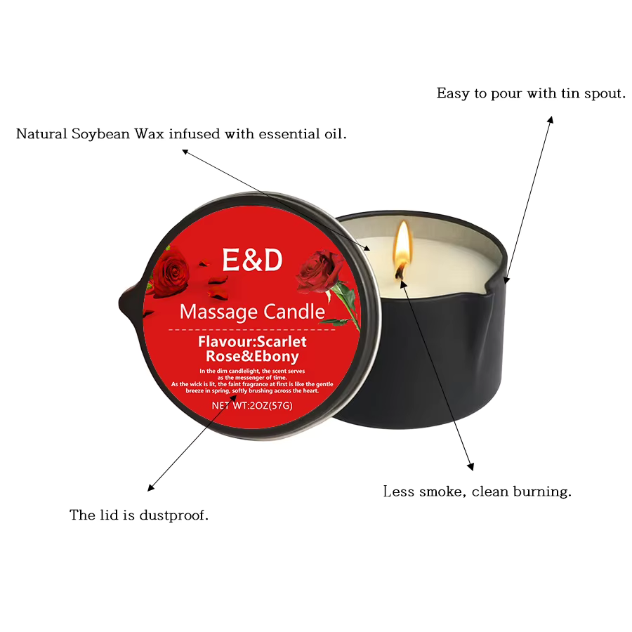 Aromatherapy Massage Oil Candle