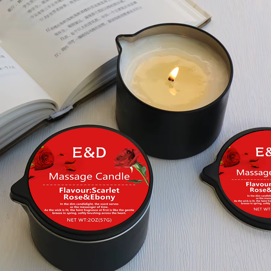 Aromatherapy Massage Oil Candle
