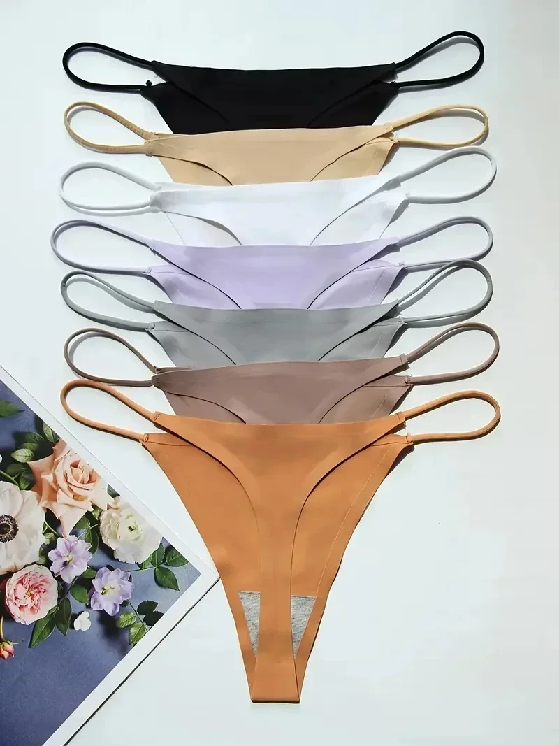 Seamless Thong Underwear - 7 Piece Set