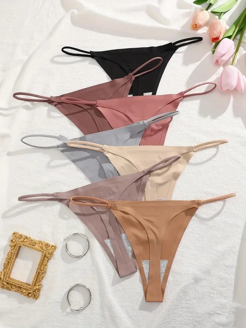 Seamless Thong Underwear - 7 Piece Set