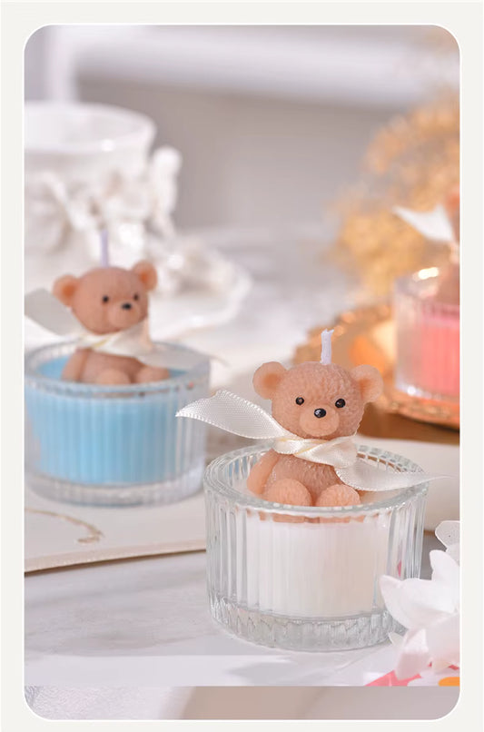 Teddy Bear Candle