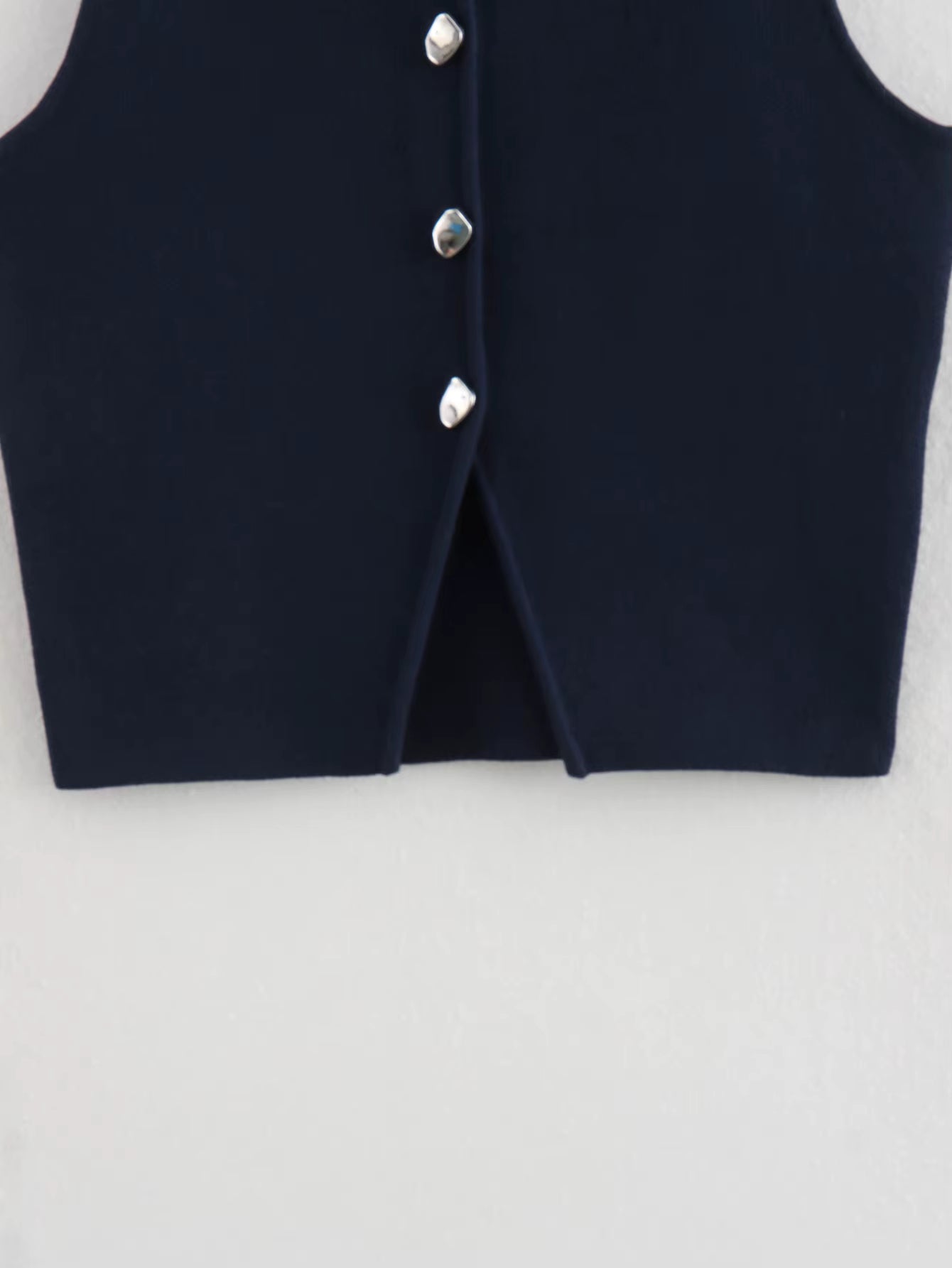 Slim-Fit Knit Vest