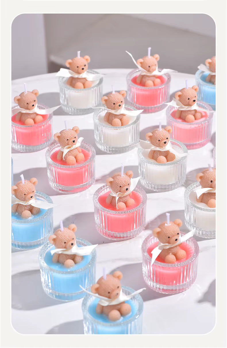 Teddy Bear Candle
