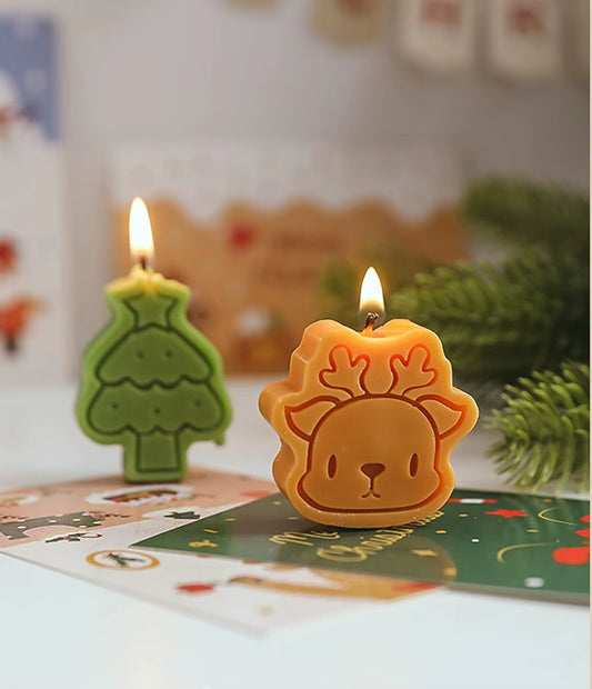 Christmas Candles Set