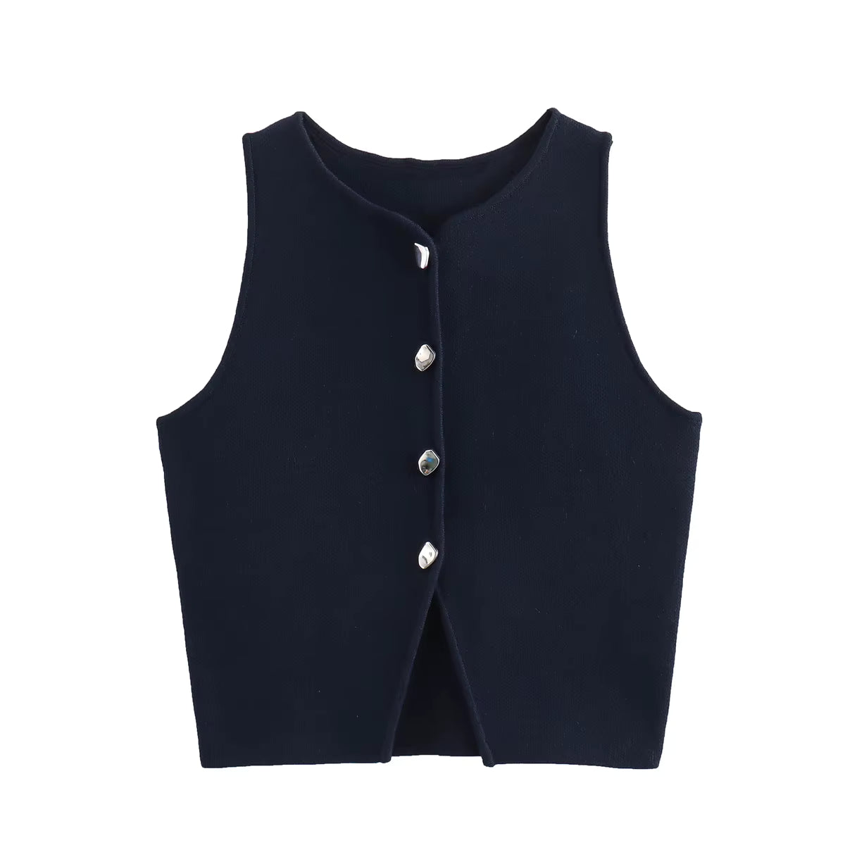Slim-Fit Knit Vest