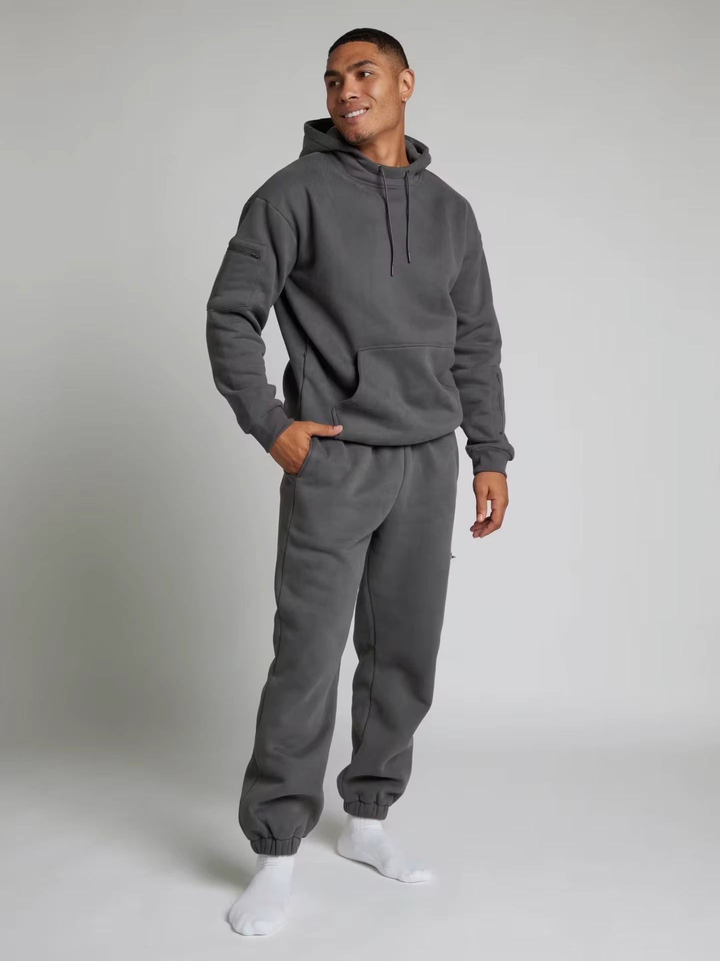 Sweatsuit Tracksuit - 2-Piece Set