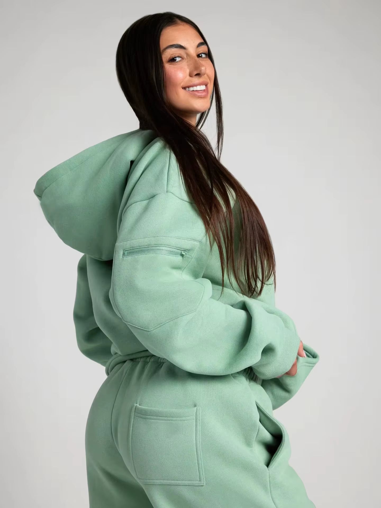 Sweatsuit Tracksuit - 2-Piece Set