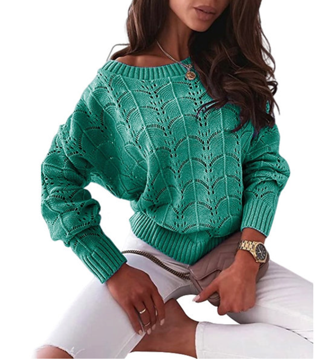 Lightweight Hollow Sweater