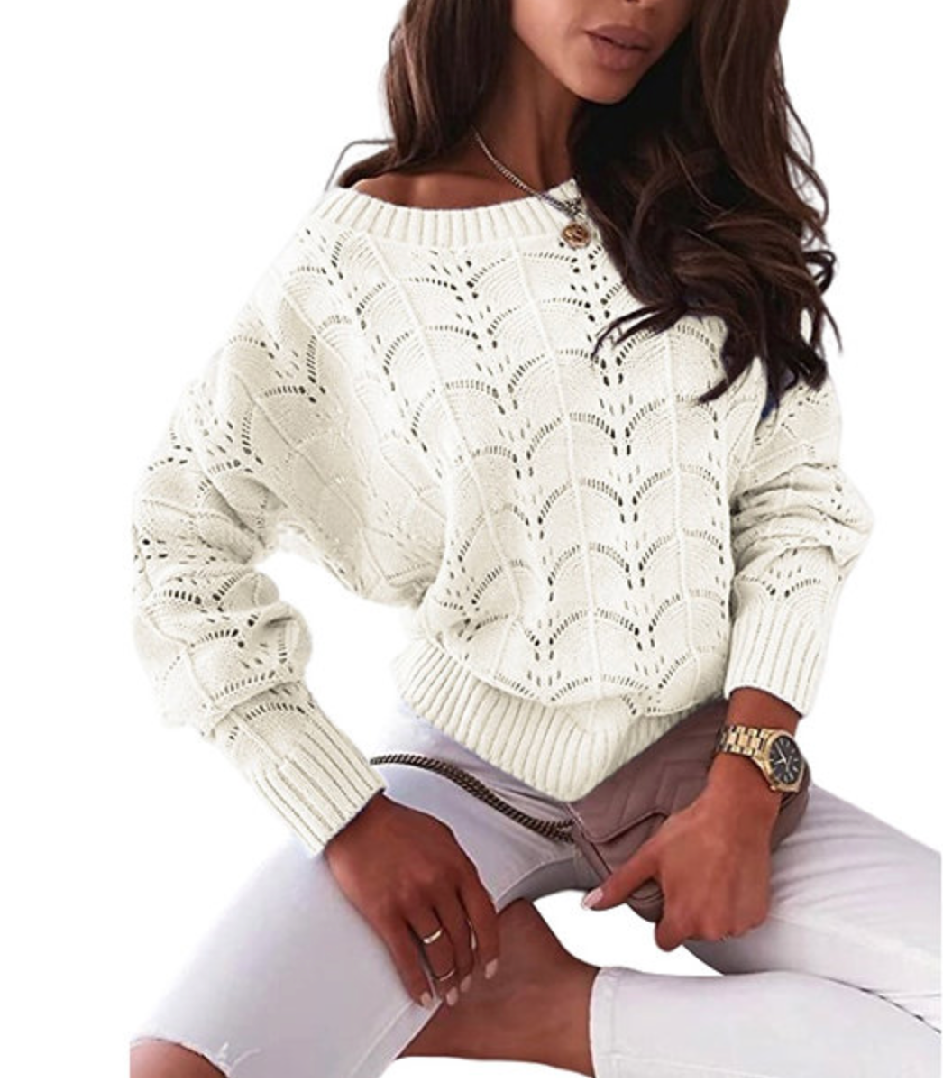 Lightweight Hollow Sweater