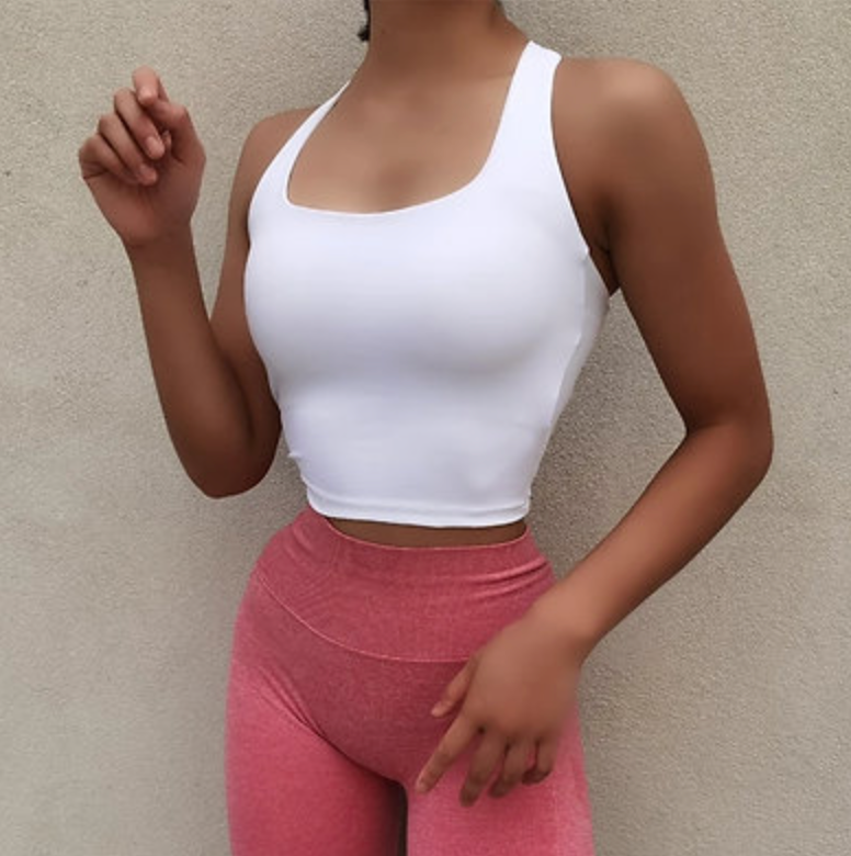 Seamless Cropped Top / Fitness Bra