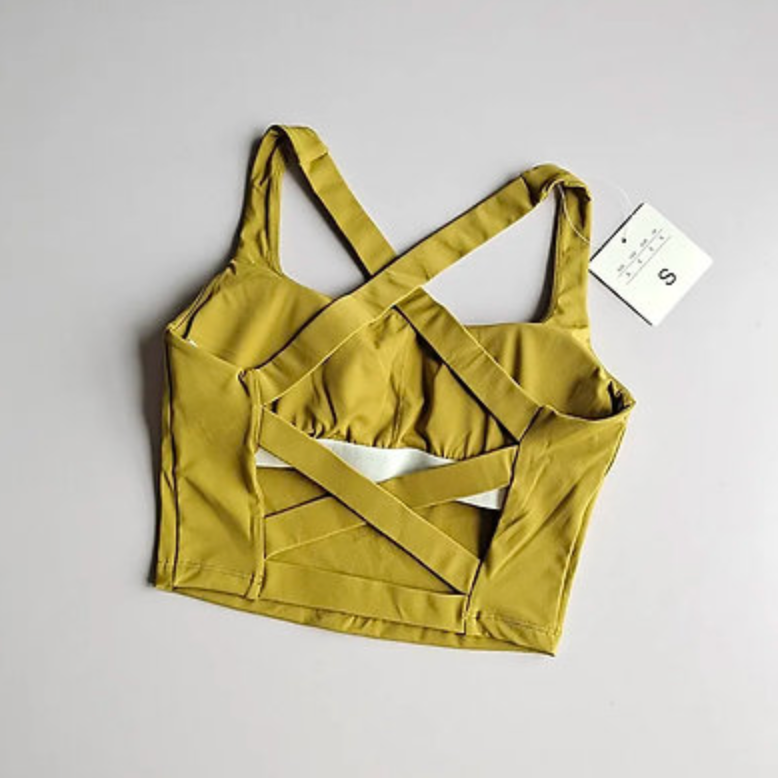 Seamless Cropped Top / Fitness Bra