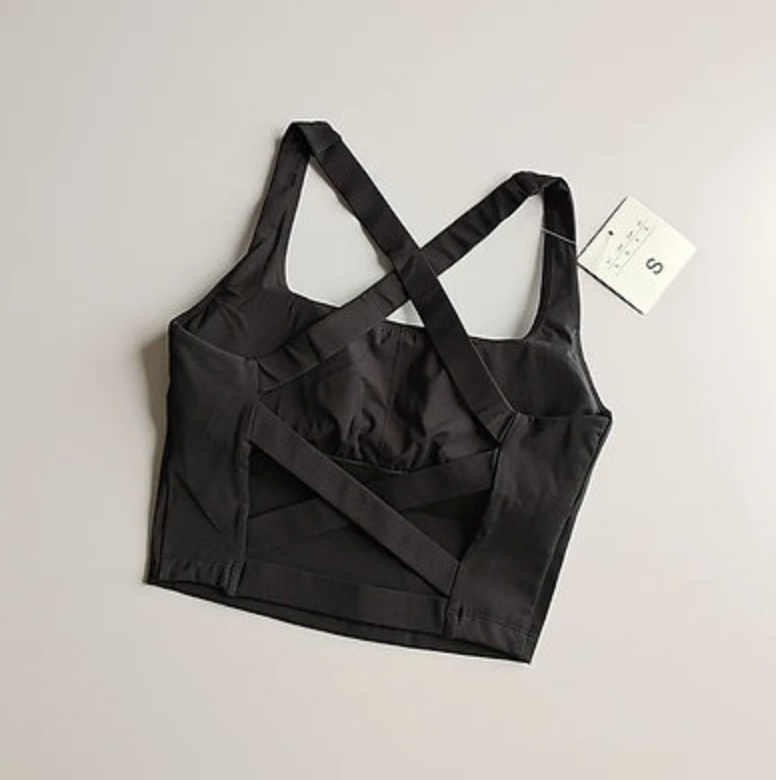 Seamless Cropped Top / Fitness Bra