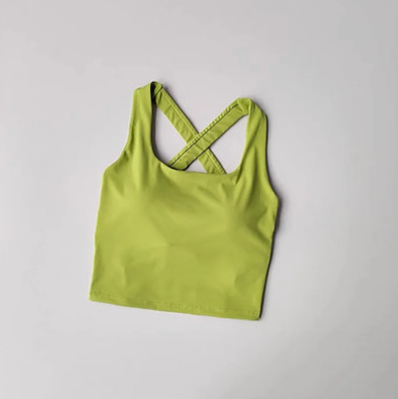 Seamless Cropped Top / Fitness Bra