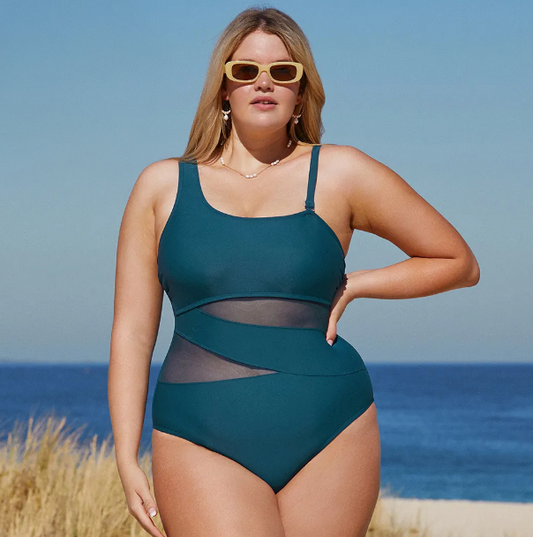 CURVE Mesh One Piece Swimsuit