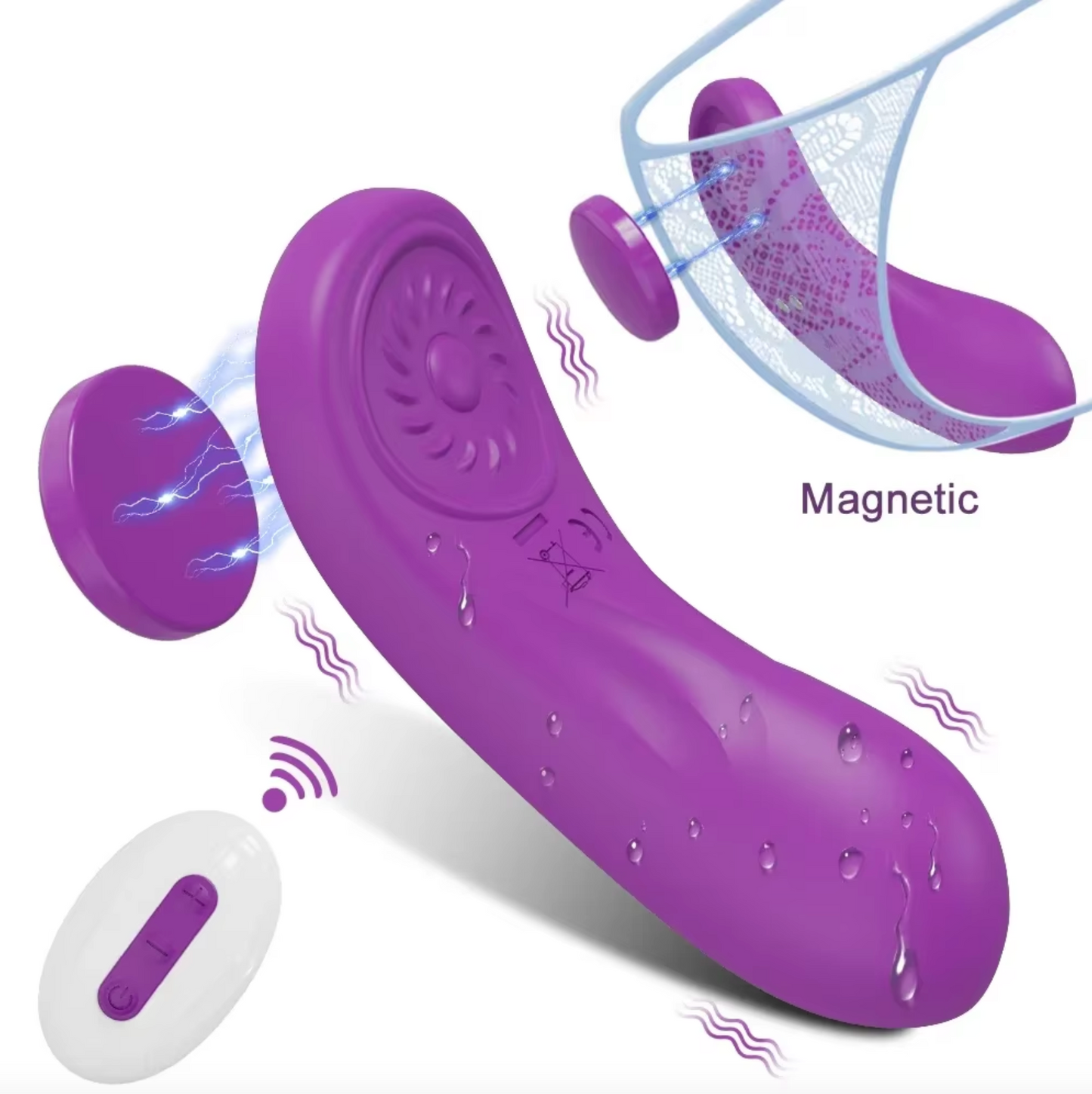 Discreet Mini Clitoral Stimulator – Compact, Wearable & Remote-Controlled (Couples, Pegging & Solo Play)