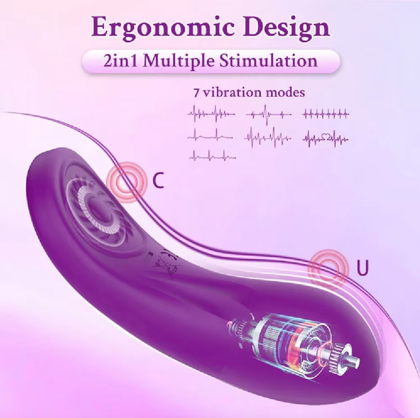 Discreet Mini Clitoral Stimulator – Compact, Wearable & Remote-Controlled (Couples, Pegging & Solo Play)