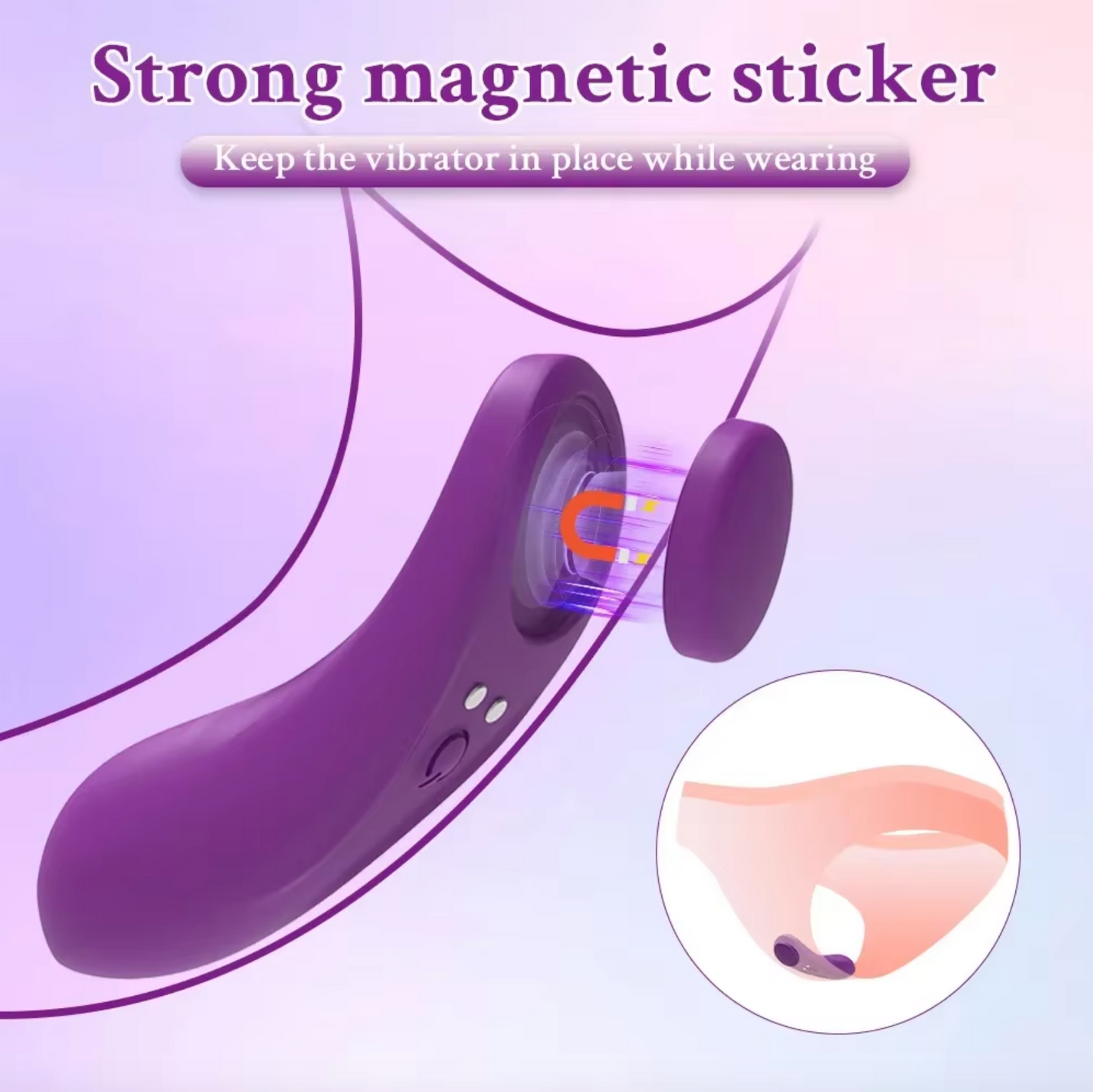 Discreet Mini Clitoral Stimulator – Compact, Wearable & Remote-Controlled (Couples, Pegging & Solo Play)