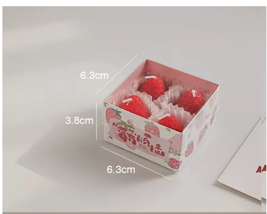 Aromatherapy Strawberry Candles