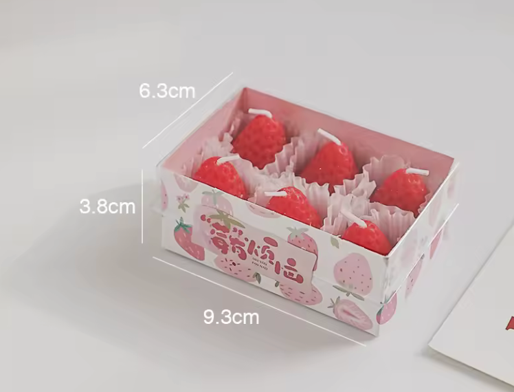 Aromatherapy Strawberry Candles