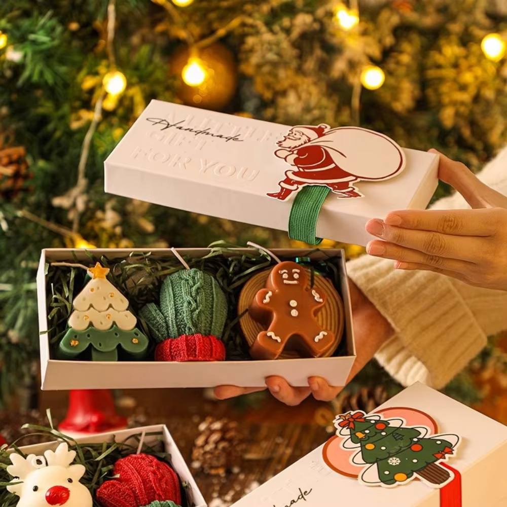 Christmas Candles Gift Box Set
