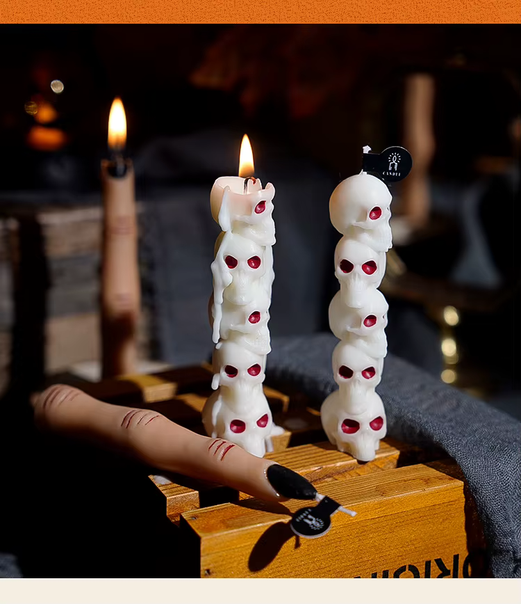Halloween Themed Candles - Pumpkin / Skull / Finger