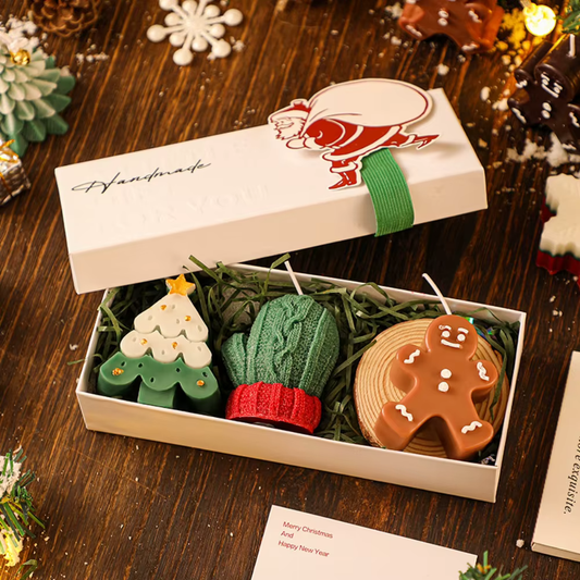 Christmas Candles Gift Box Set