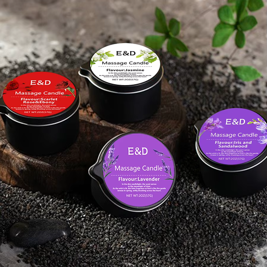 Aromatherapy Massage Oil Candle