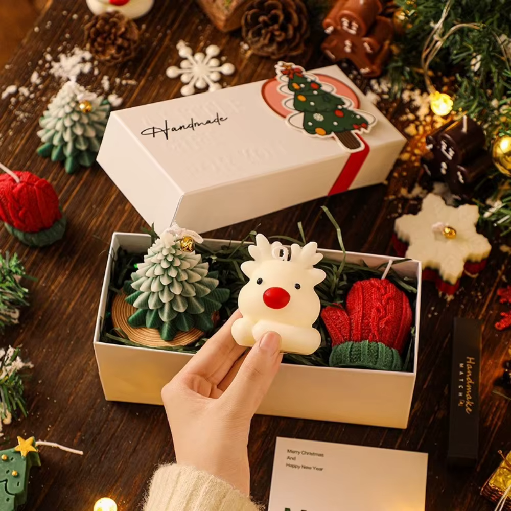 Christmas Candles Gift Box Set