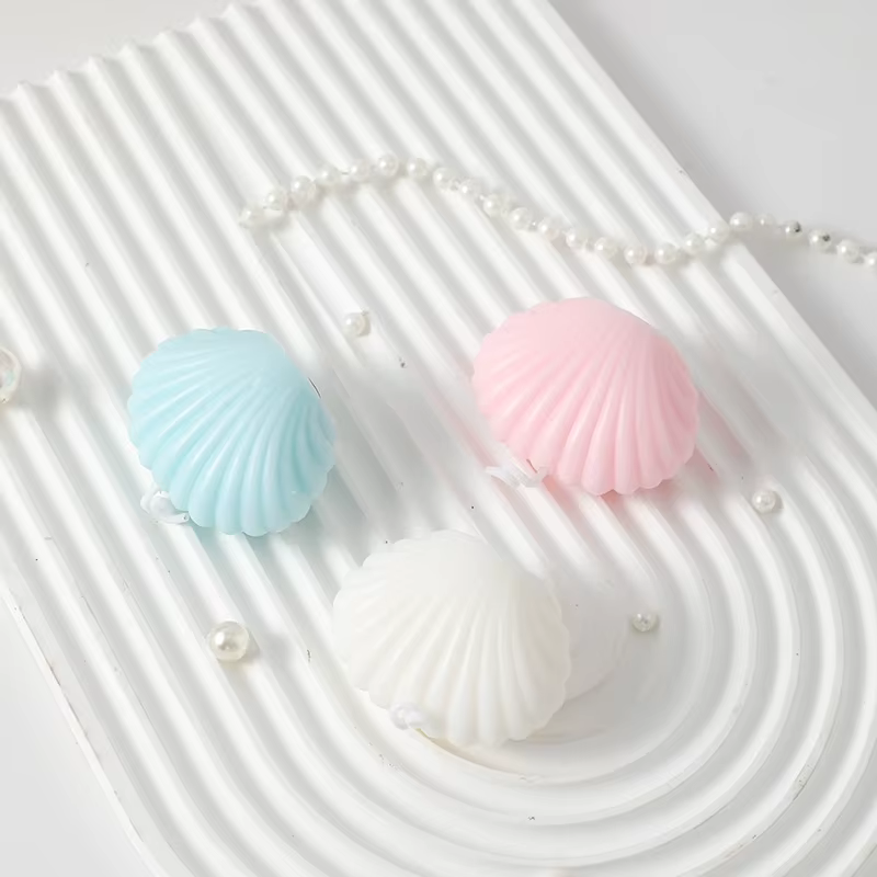 Seashell Pearl Natural Candle Set