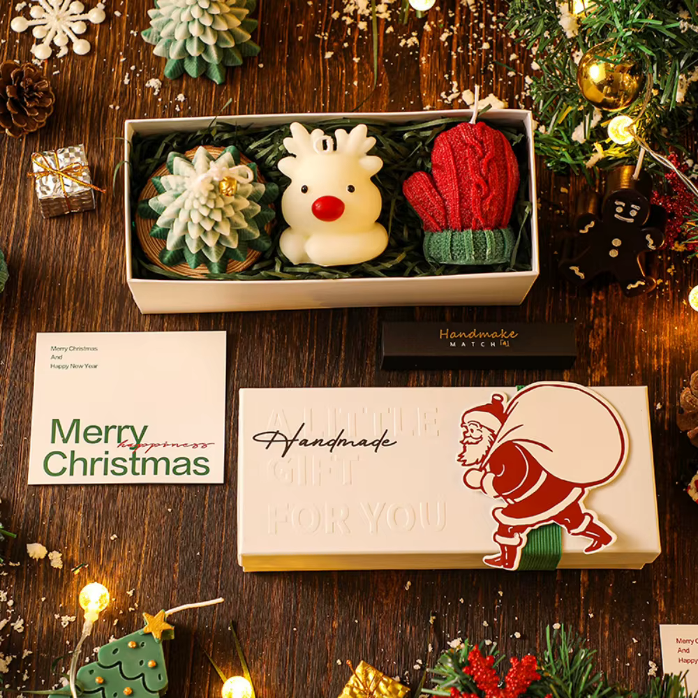 Christmas Candles Gift Box Set