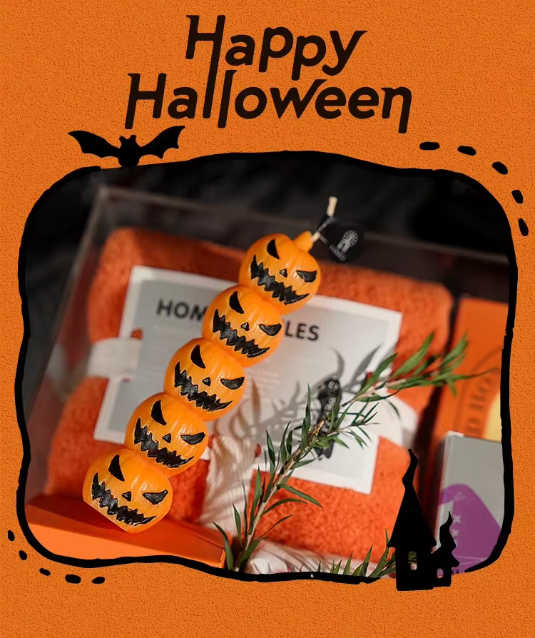 Halloween Themed Candles - Pumpkin / Skull / Finger