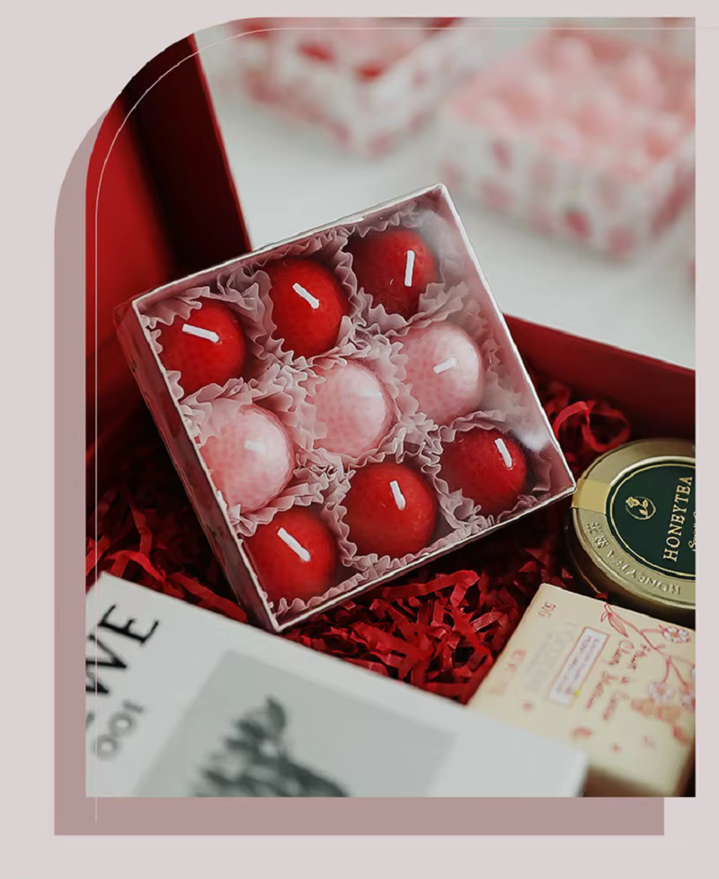 Aromatherapy Strawberry Candles