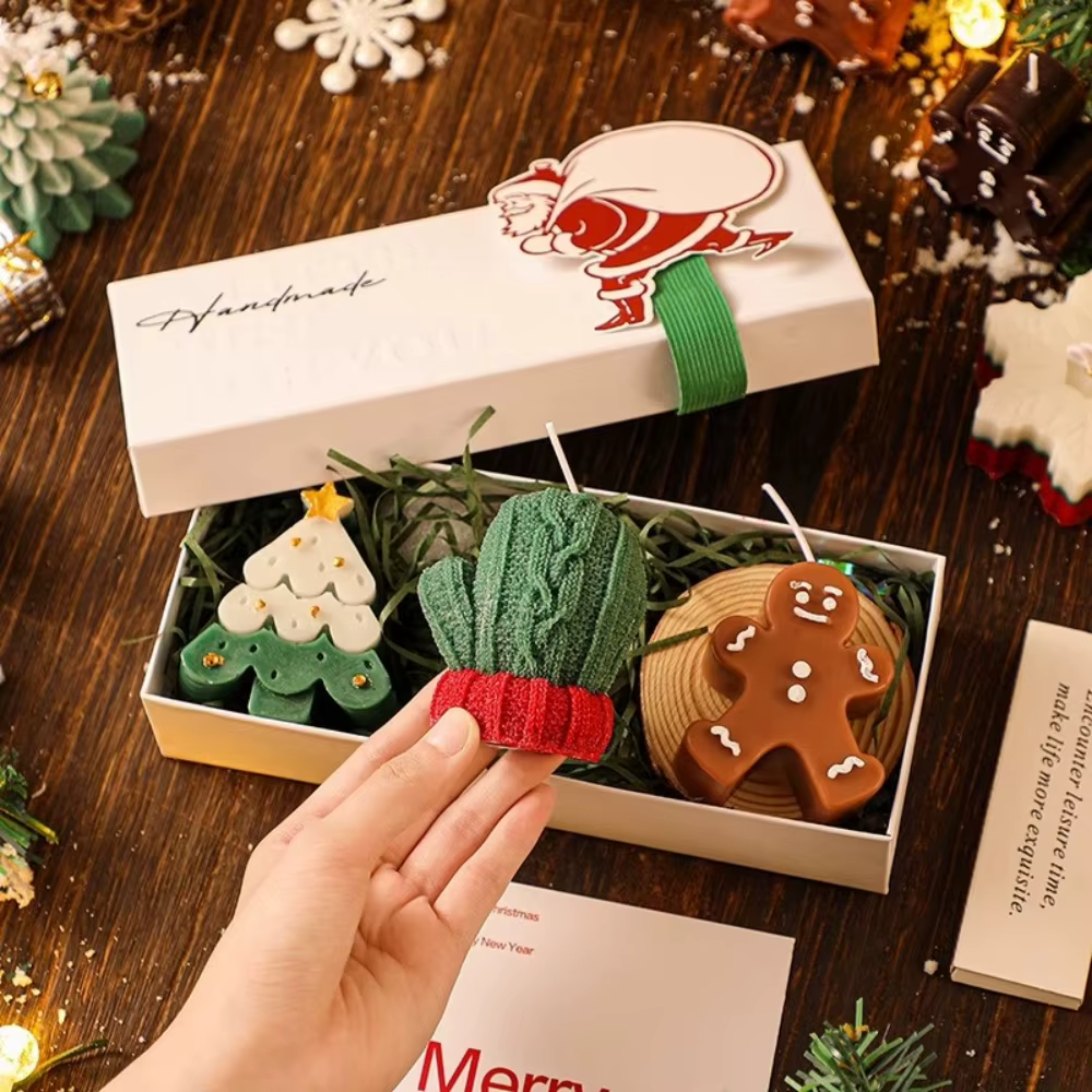 Christmas Candles Gift Box Set