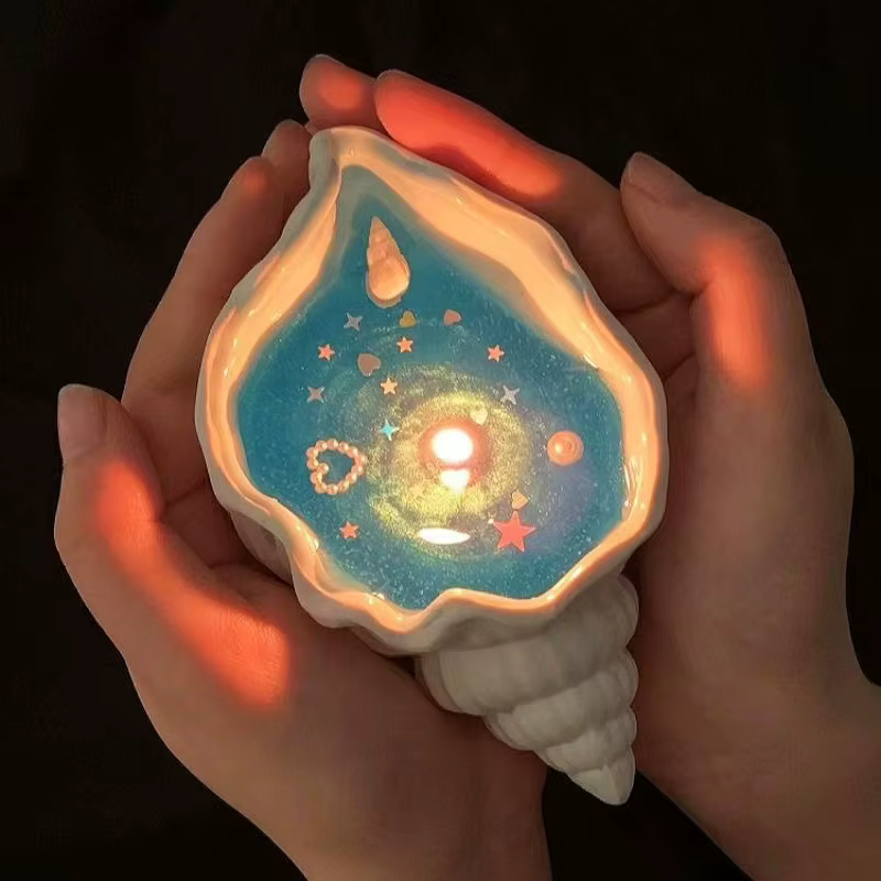 Seashell Ocean Candle