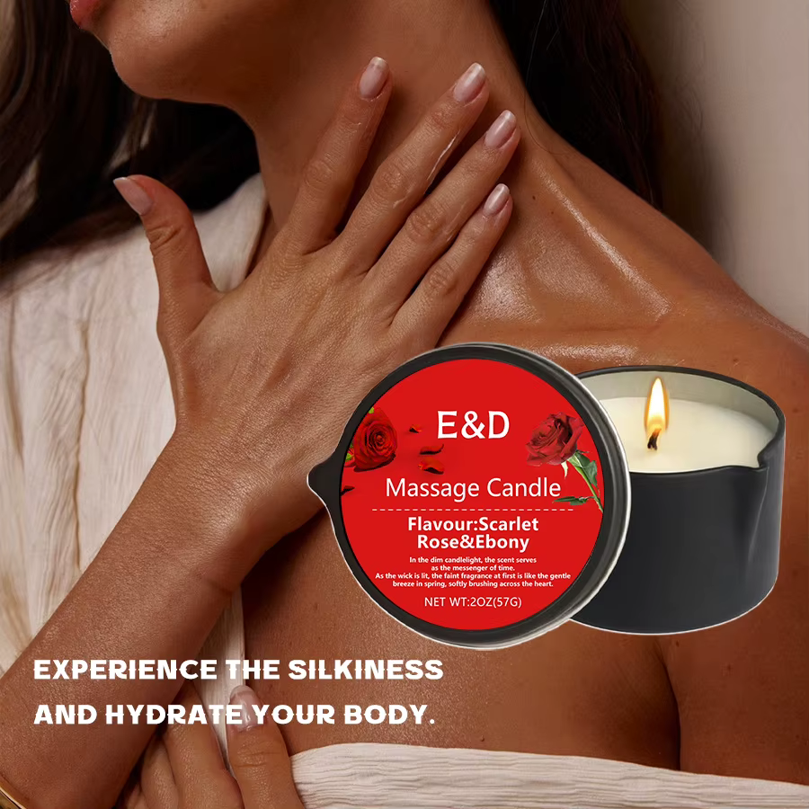 Aromatherapy Massage Oil Candle