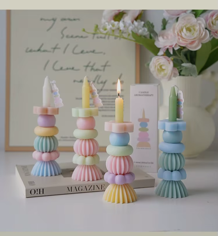 Stackable Scented Candle