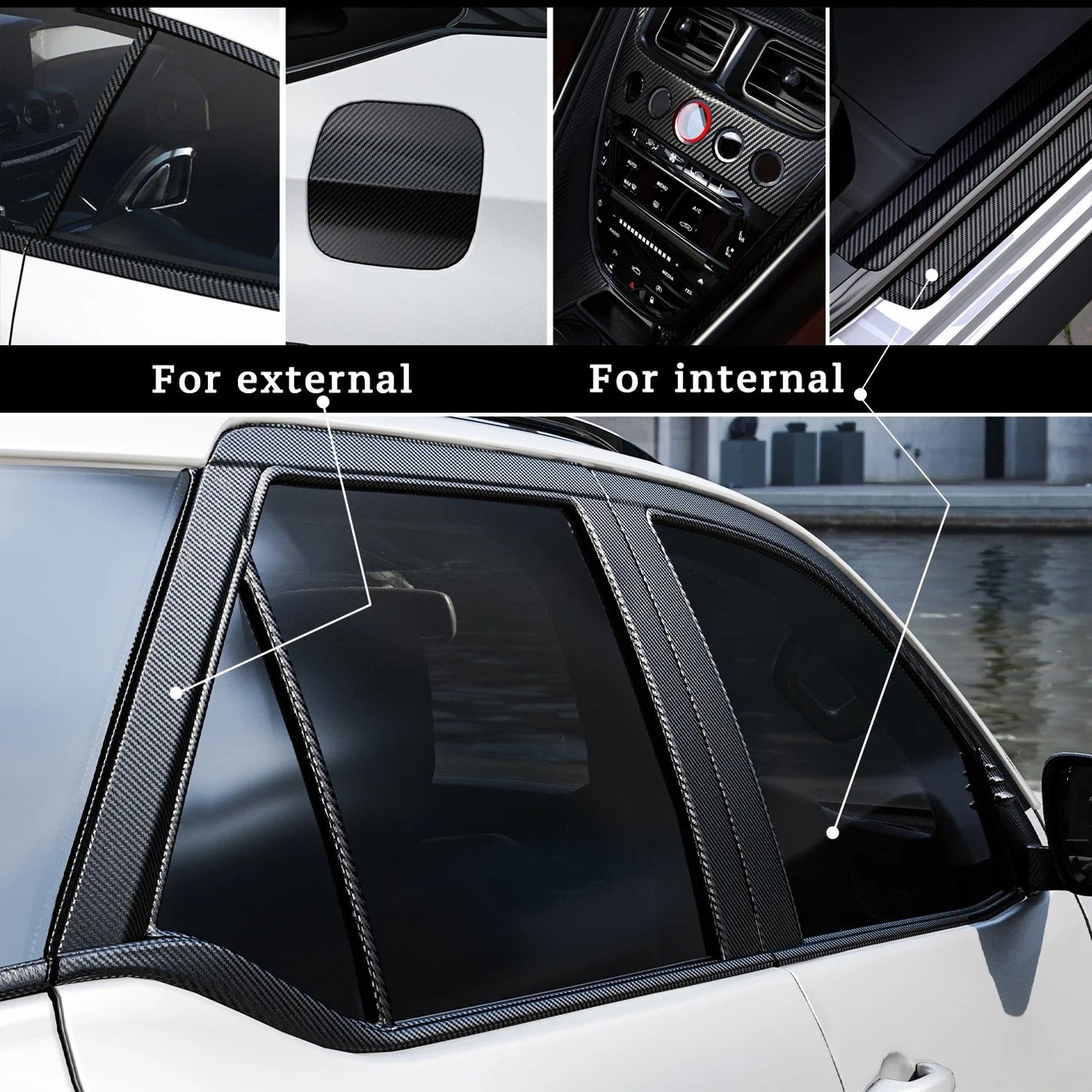 3D Carbon Fibre Protective Tape Roll