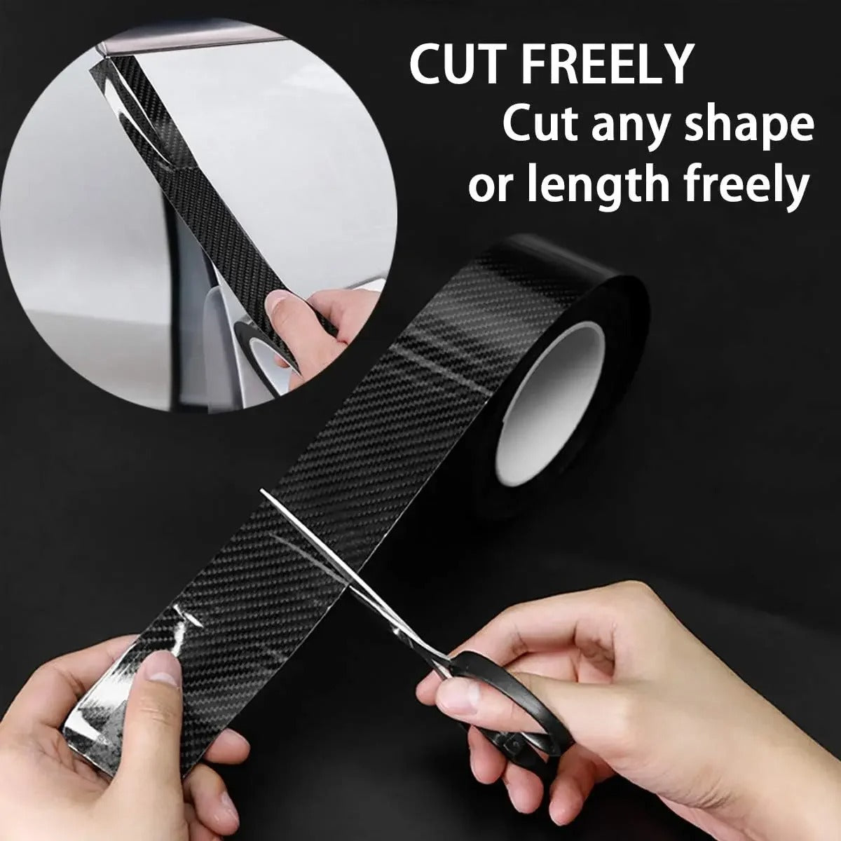 3D Carbon Fibre Protective Tape Roll