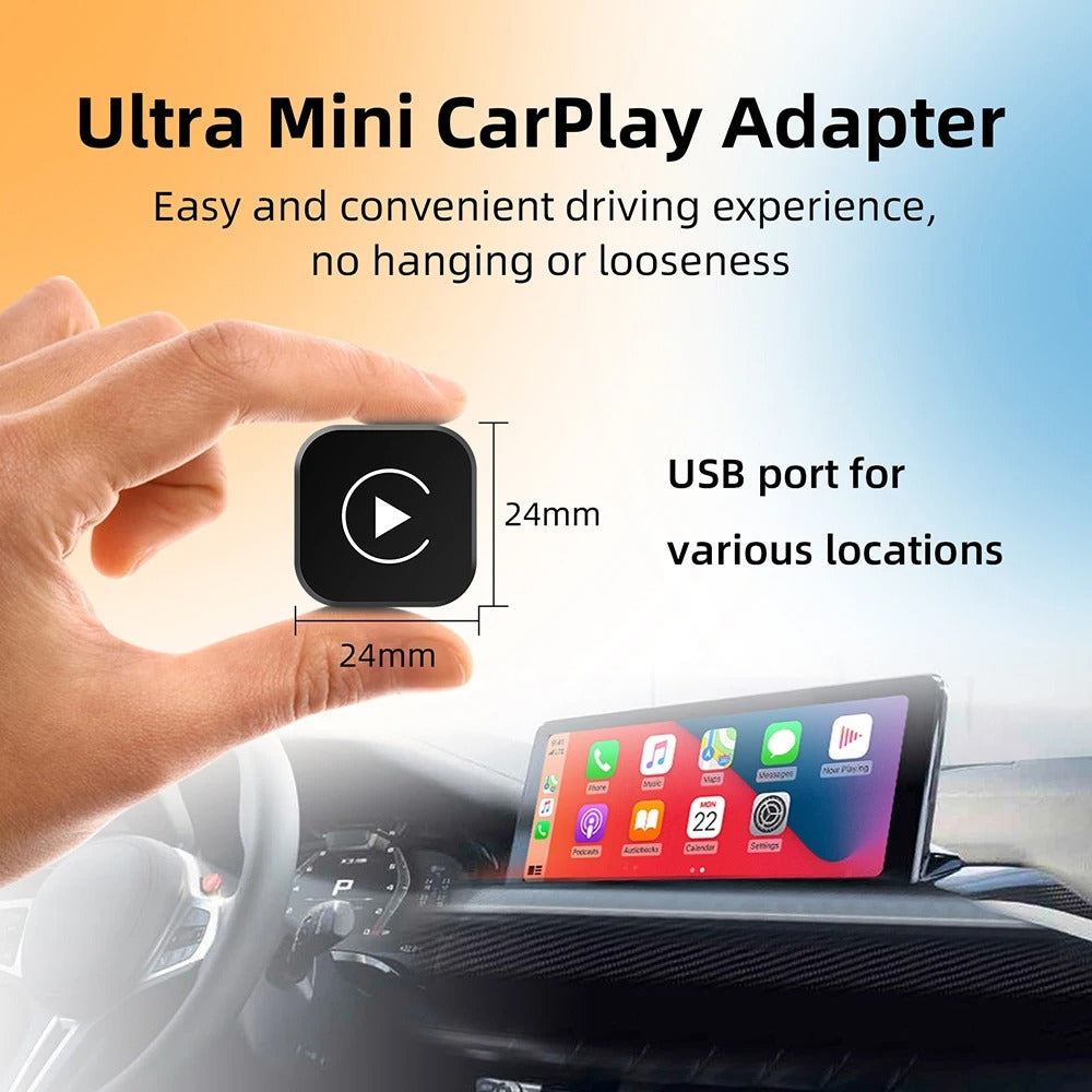 Wireless Apple CarPlay & Android Auto Adapter