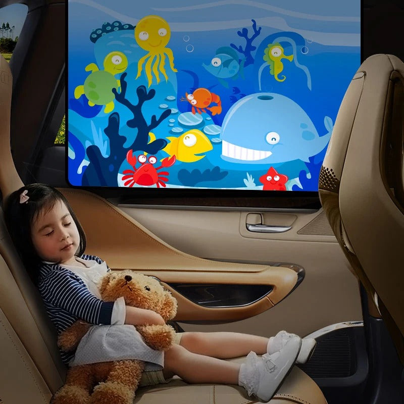 Magnetic Car Side Window Sunshade | UV Protection Privacy Shade for Kids & Passengers