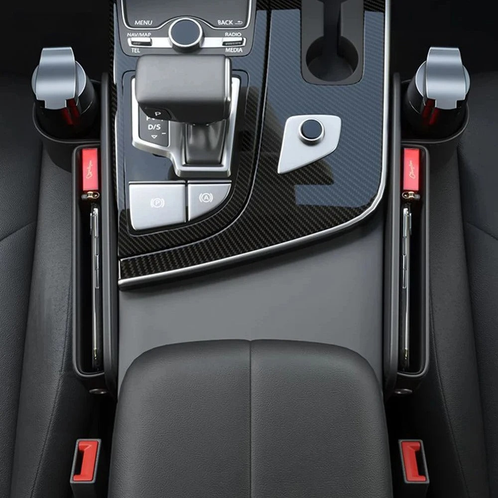 Premium Car Seat Gap Organiser with Cup Holder