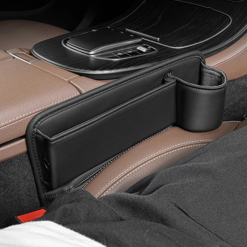 Premium Car Seat Gap Organiser with Cup Holder